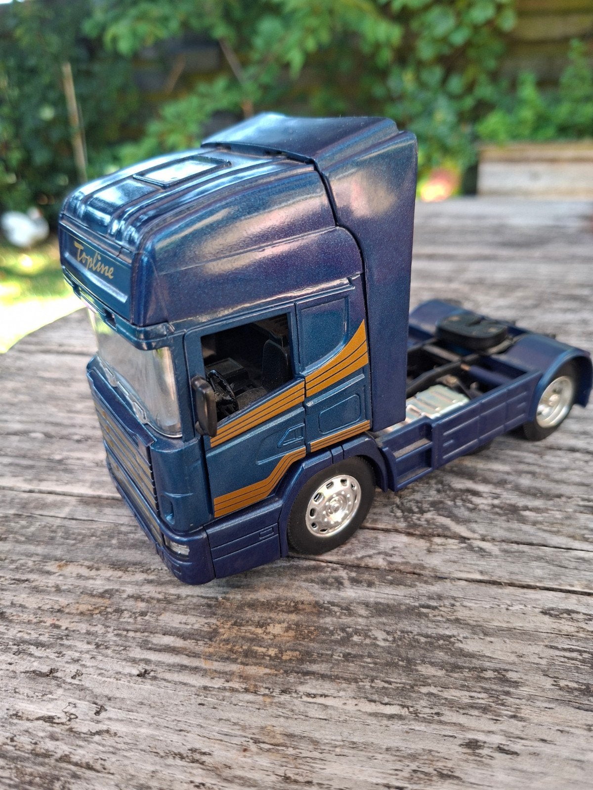Scania Topline model vrachtwagen (schaalmodel), Ophalen of Verzenden, Gebruikt