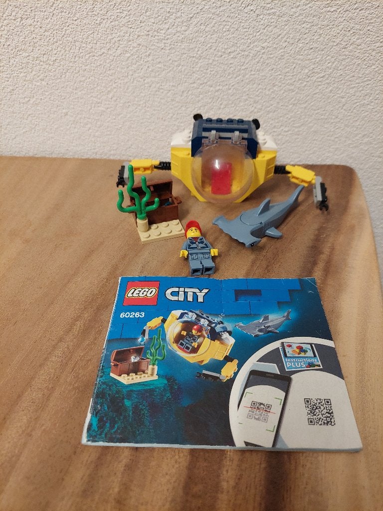 Lego City 60263 duikboot, Lego, Lego, Gebruikt, Ophalen of Verzenden