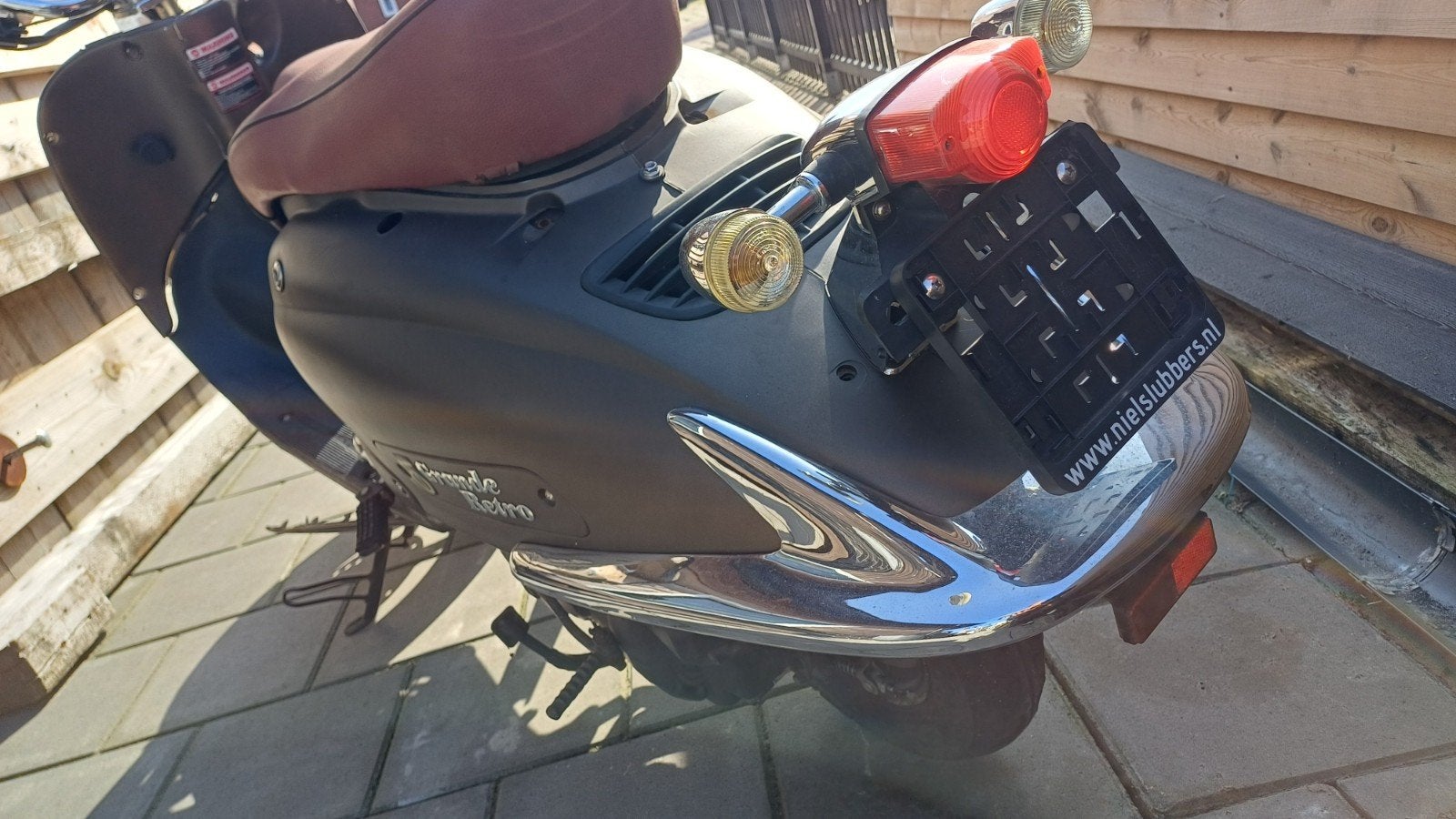 BTC Grande Retro Scooter - Opknapper, Ophalen, Gebruikt, BTC