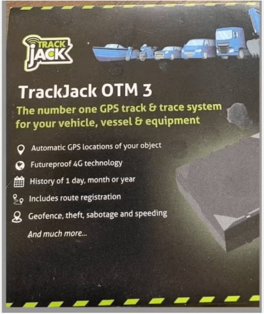 TrackJack OTM 3 GPS  Tracker, Ophalen of Verzenden, Nieuw