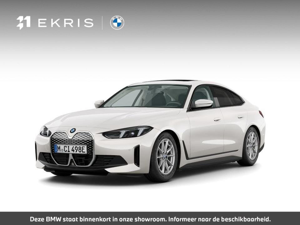 BMW i4 eDrive40 Pure Edition, Auto's, Achterwielaandrijving, 510 min, Zwart, 612 km