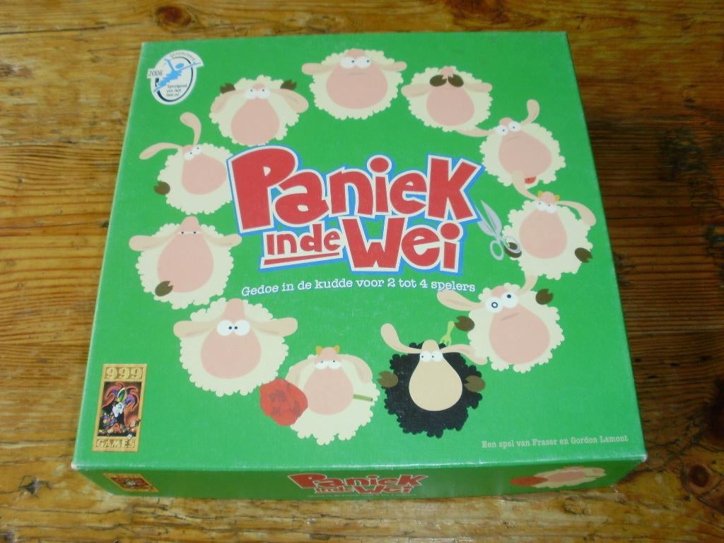 Paniek in de wei / bordspel / spel, Ophalen of Verzenden, Gebruikt