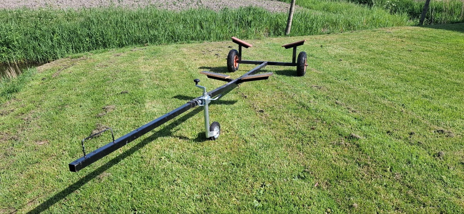Boottrailer / Bok voor kleine boten, Ophalen of Verzenden, Gebruikt, Overige typen, Zeilboot of Motorboot