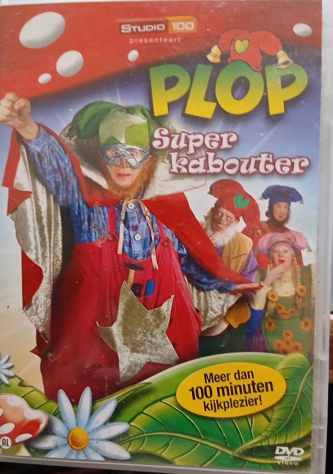 kabouter plop dvd.s 4 stuks zie foto.pakket 444, Cd's en Dvd's, Europees, Alle leeftijden, Overige typen, Ophalen of Verzenden