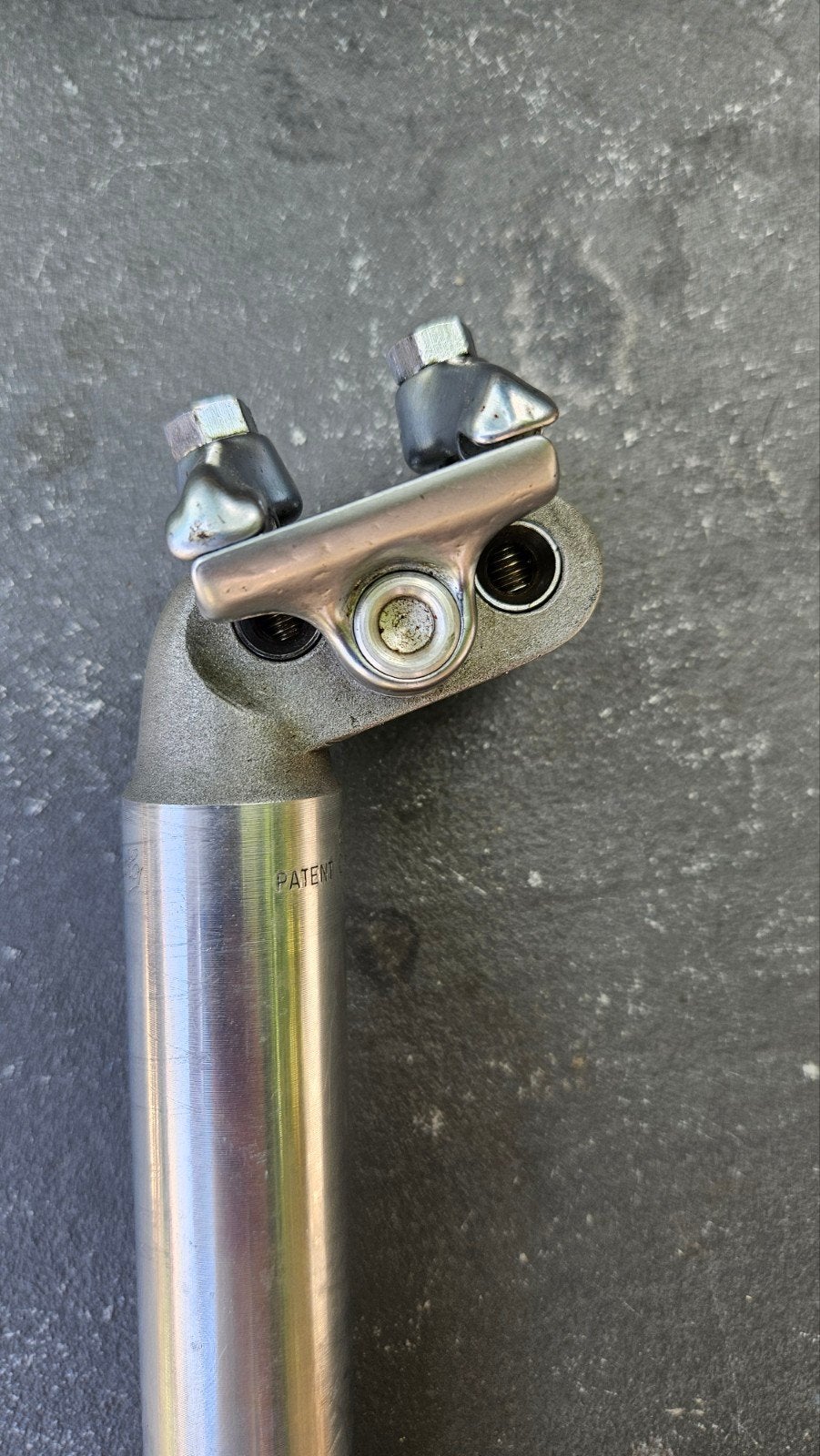 Campagnolo Nuovo record zadelpen 27.2 mm, Gebruikt, Ophalen of Verzenden, Aluminium, Racefiets