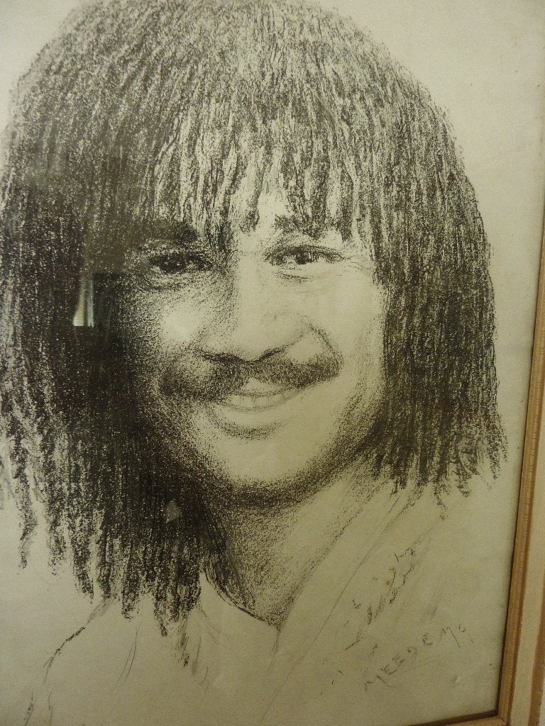 Een prachtig portret van Ruud Gullit, Ophalen of Verzenden, Zo goed als nieuw, Feyenoord, Poster, Plaatje of Sticker