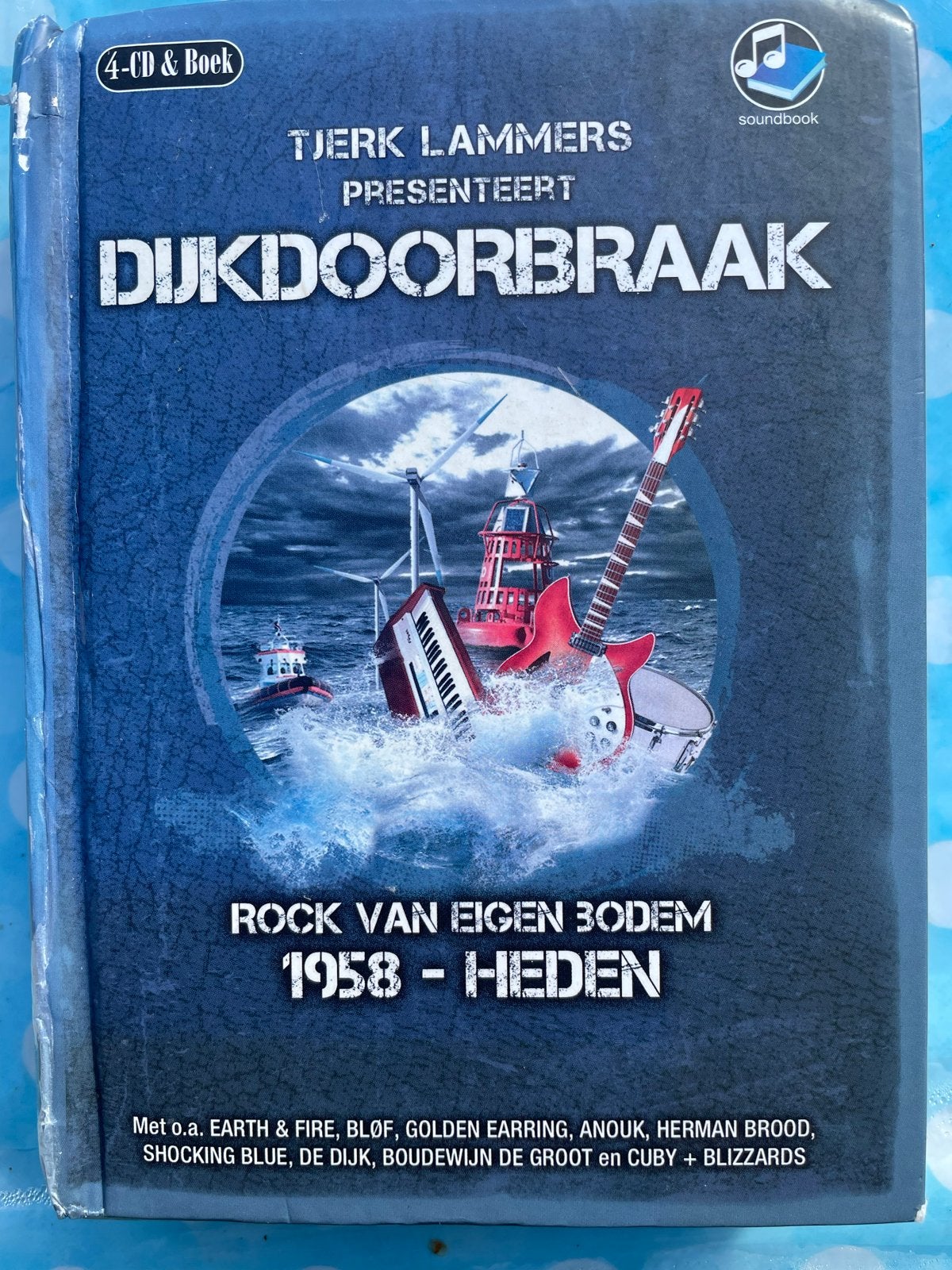 Tjerk Lammers presenteert: Dijkdoorbraak (4-CD & Boek), Gebruikt, Boxset, Ophalen of Verzenden, Inclusief boekje