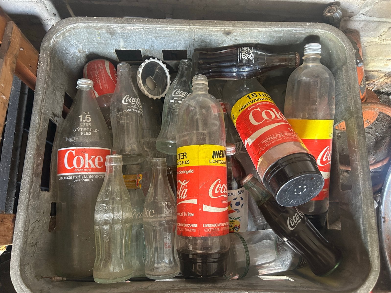Coca Cola verzameling, Verzamelen, Ophalen