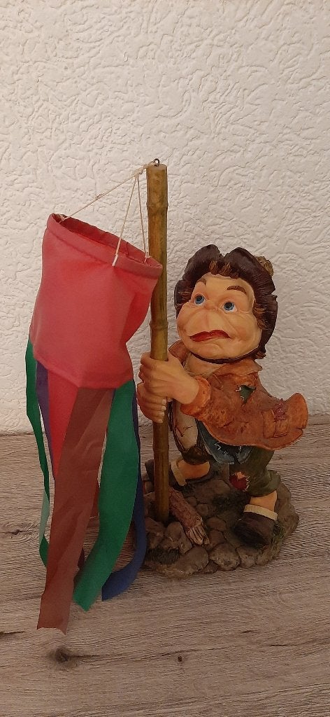 laven efteling Lock met de vaandel, Ophalen of Verzenden, Zo goed als nieuw, Beeldje of Poppetje