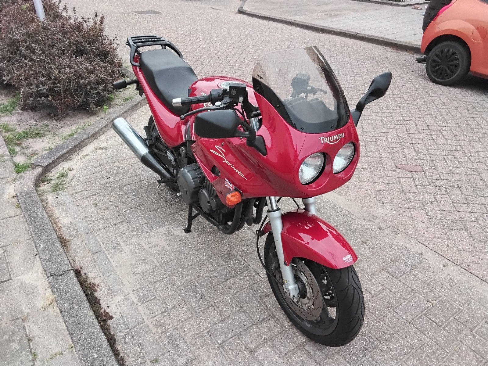 Triumph Sprint 900 - Rode Toermotor, Motoren, Motoren | Triumph, Particulier, Toermotor