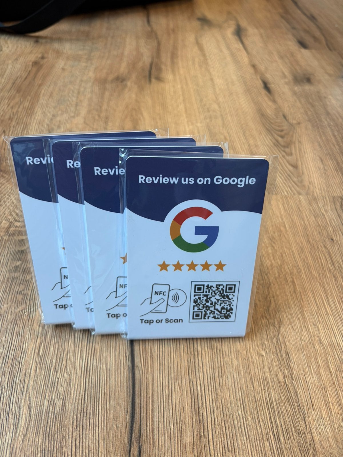 Google reviews kaartjes, Ophalen of Verzenden, Nieuw, Reclamebord
