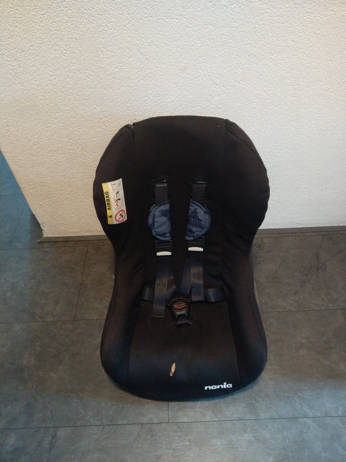 Nania kinderstoel - Zwart, Verstelbare rugleuning, 9 t/m 36 kg, Ophalen, Overige merken