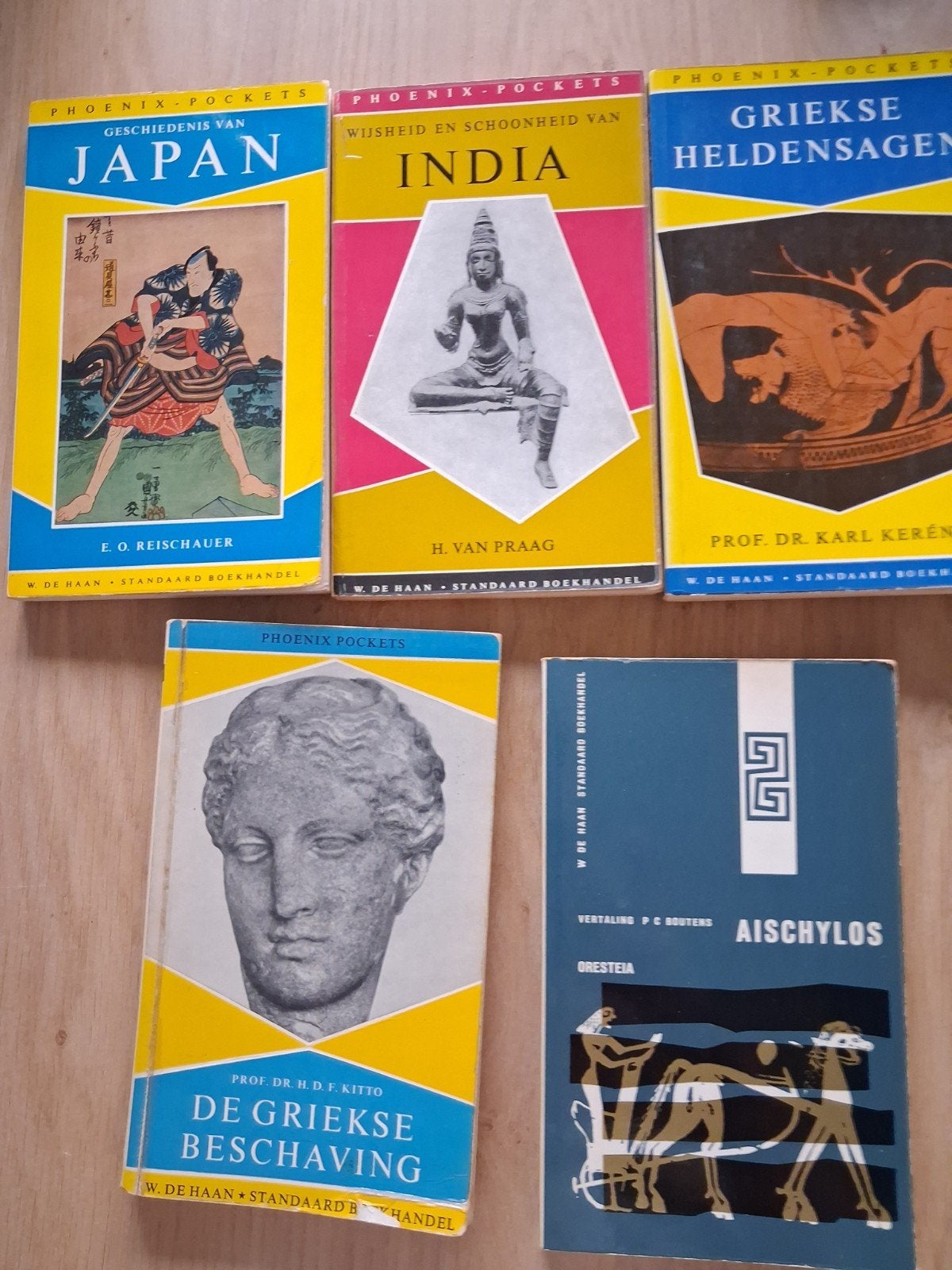 Phoenix Pocket: Geschiedenis, Griekse heldensagen, Aischylos, Ophalen of Verzenden, Gelezen, Nederland