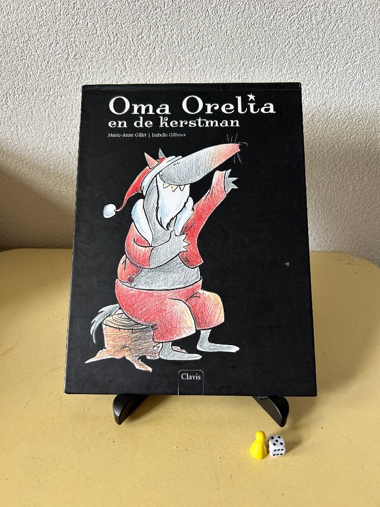 Prentenboek: Oma Orelia en de kerstman - Clavis, Marie-Anne Gillet, Fictie algemeen, Jongen of Meisje, Ophalen of Verzenden