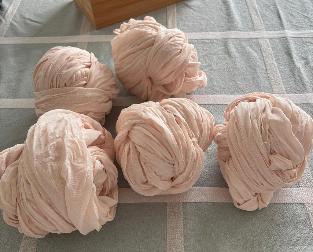Roze Tafelloper - 90x300cm, Ophalen of Verzenden, Zo goed als nieuw, Rechthoek, Binnen