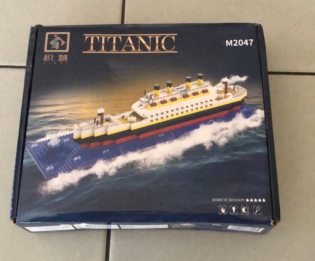 Bouwset RMS Titanic nieuw, Ophalen of Verzenden, Nieuw, Overige merken