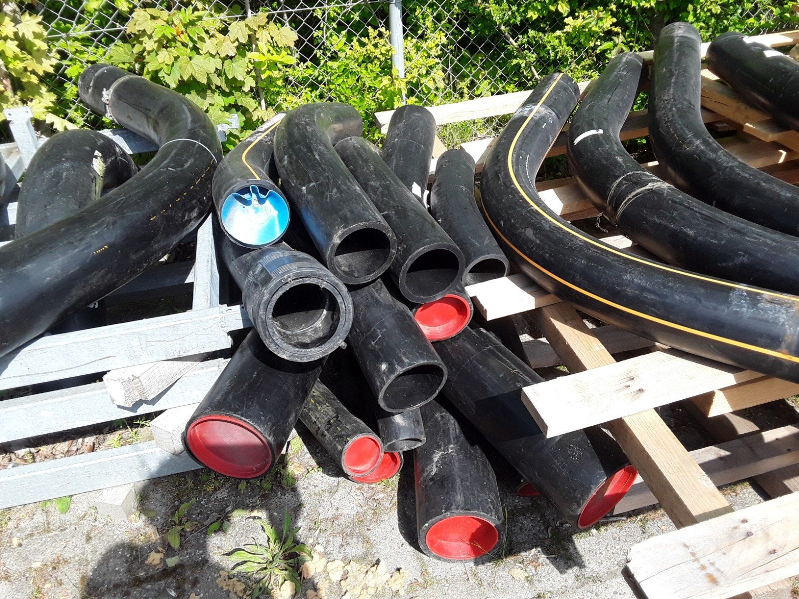 Doorvoer bochten, Ophalen, Bochten, Pvc, Minder dan 2 meter