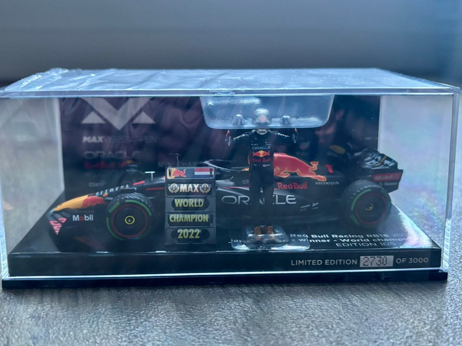 Max Verstappen world champion 2022, Verzamelen, Ophalen of Verzenden, Nieuw, Formule 1