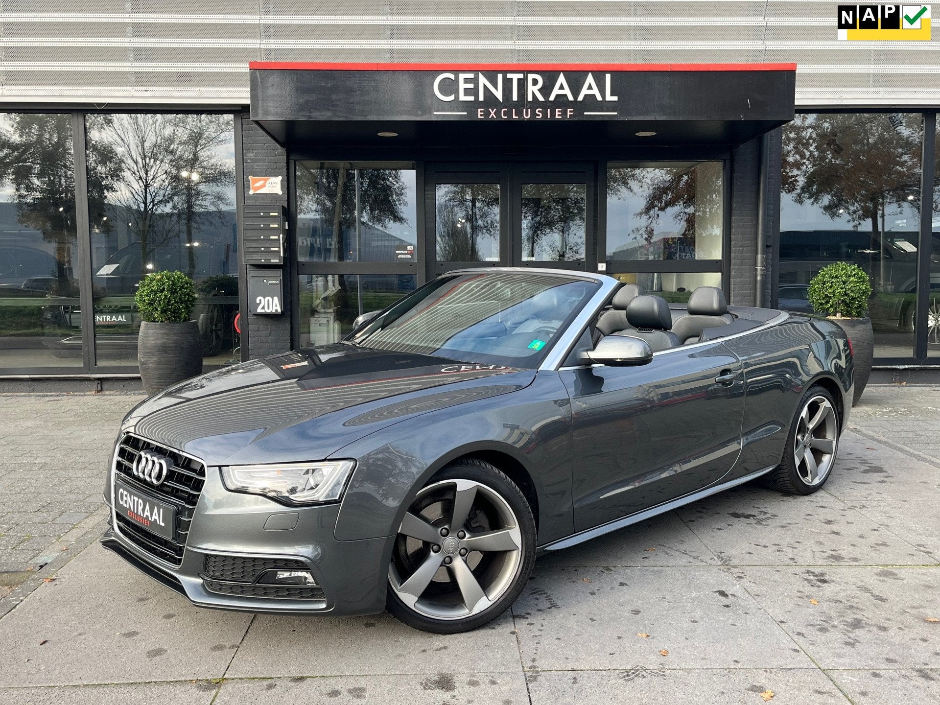 Audi A5 Cabriolet 1.8 TFSI S-Line 170PK|Bang&Olufsen|Airscar, Gebruikt, 4 cilinders, Cabriolet, 4 stoelen