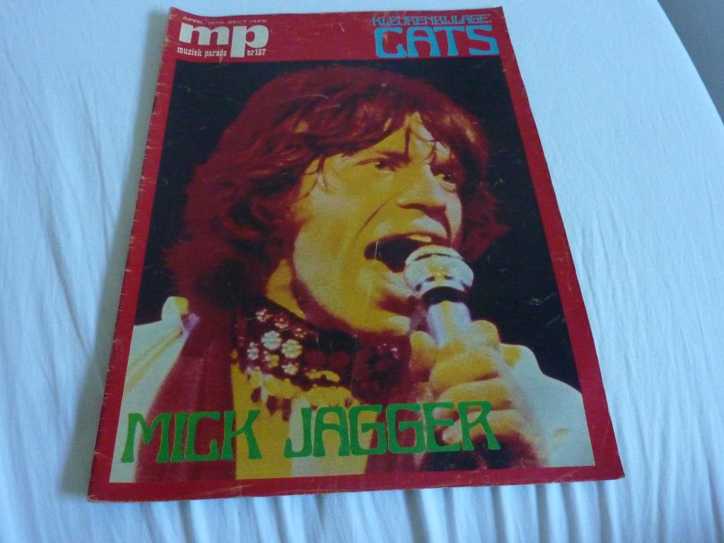 MUZIEK PARADE NR 157`70-STONES-M VERES-ELVIS-J LENNON-, Verzamelen, Tijdschriften, Kranten en Knipsels, Verzenden, 1960 tot 1980