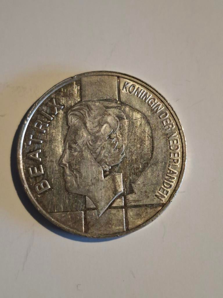 10 Gulden Benelux munt 1994 - Koningin Beatrix, Koningin Beatrix, Zilver, Ophalen of Verzenden, Losse munt