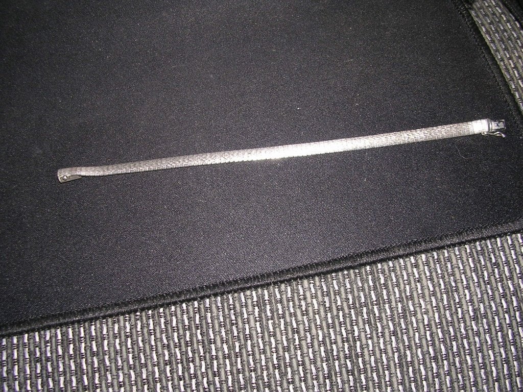Leuk gave zilveren armband gekeurd met 835., Ophalen of Verzenden, Nieuw, Zilver, Zilver