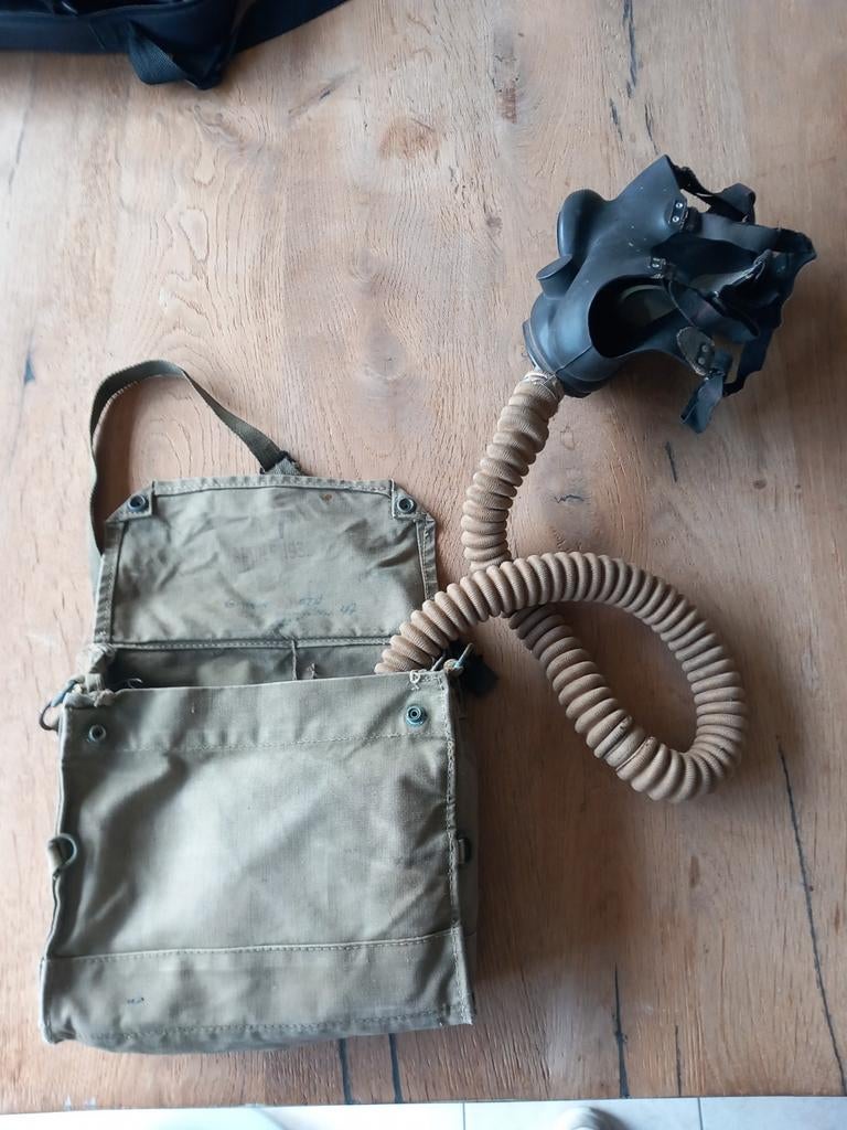 Brits Gasmasker WO2 1941, origineel, Verzamelen, Militaria | Tweede Wereldoorlog, Ophalen of Verzenden, Landmacht, Engeland