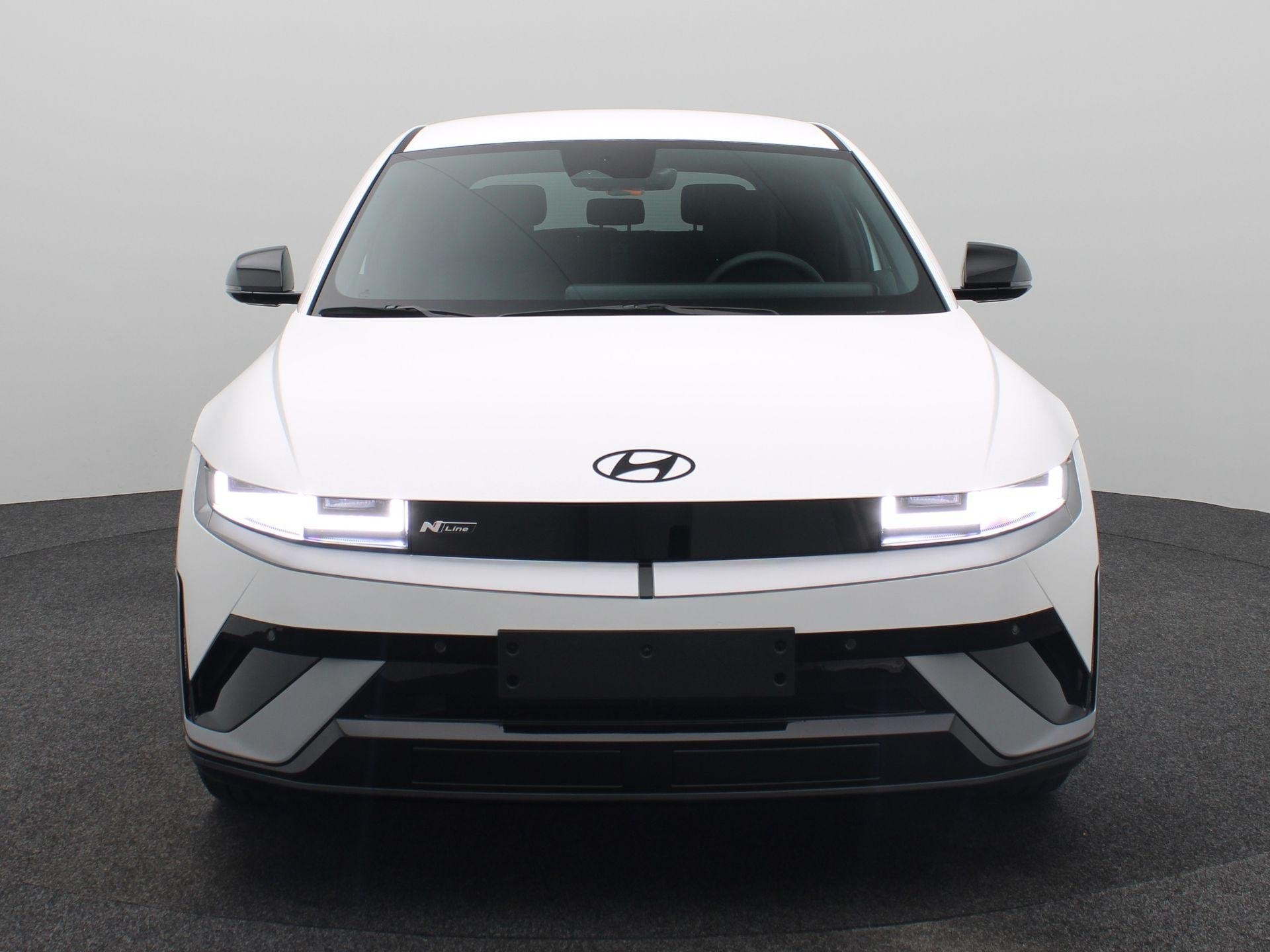 Hyundai IONIQ 5 N Line Business 84 kWh | Warmtepomp | Apapti, Auto's, Hyundai, 228 pk, Achterwielaandrijving, Zwart, IONIQ 5