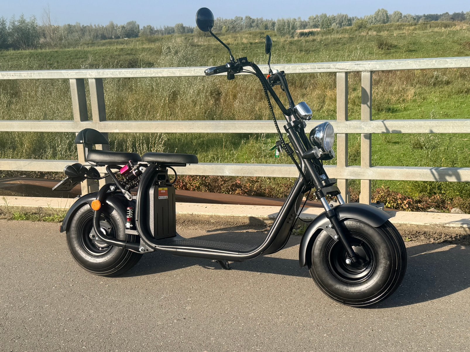 E-Chopper Citycoco Verkeerd in nieuwstaat 865 km., Fietsen en Brommers, Elektrisch, Zo goed als nieuw, Ophalen, Overige merken