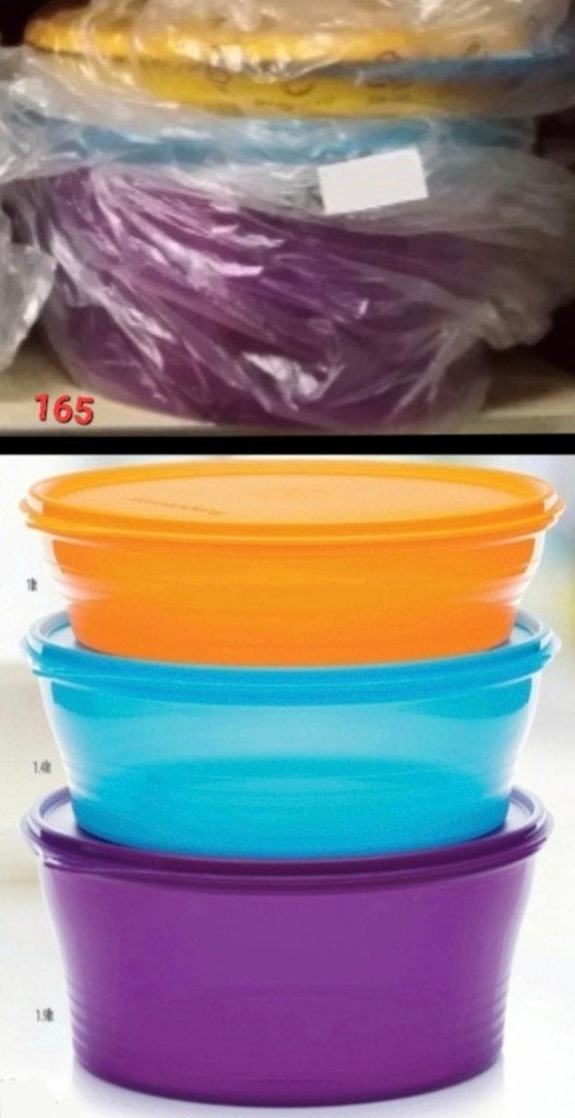 Tupperware ClassicoKommenset 3-delig + bundel kado, zie text, Overige kleuren, Nieuw, Ophalen of Verzenden, Met deksel