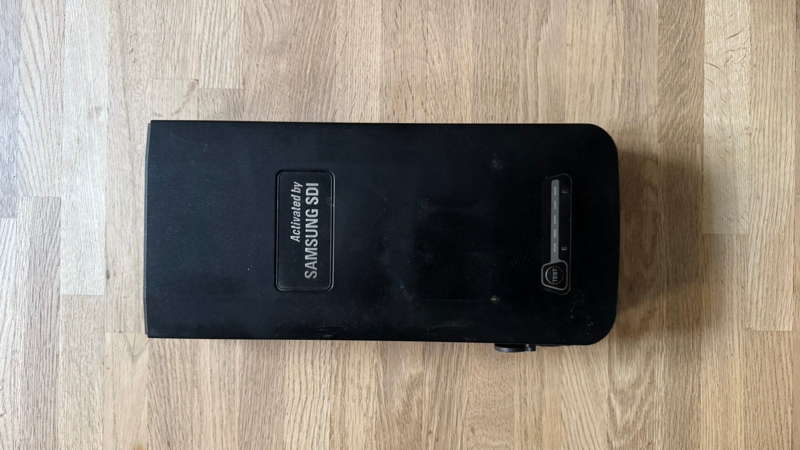 Elektrische fietsaccu Samsung SDI inclusief oplader, Ophalen of Verzenden, Zo goed als nieuw