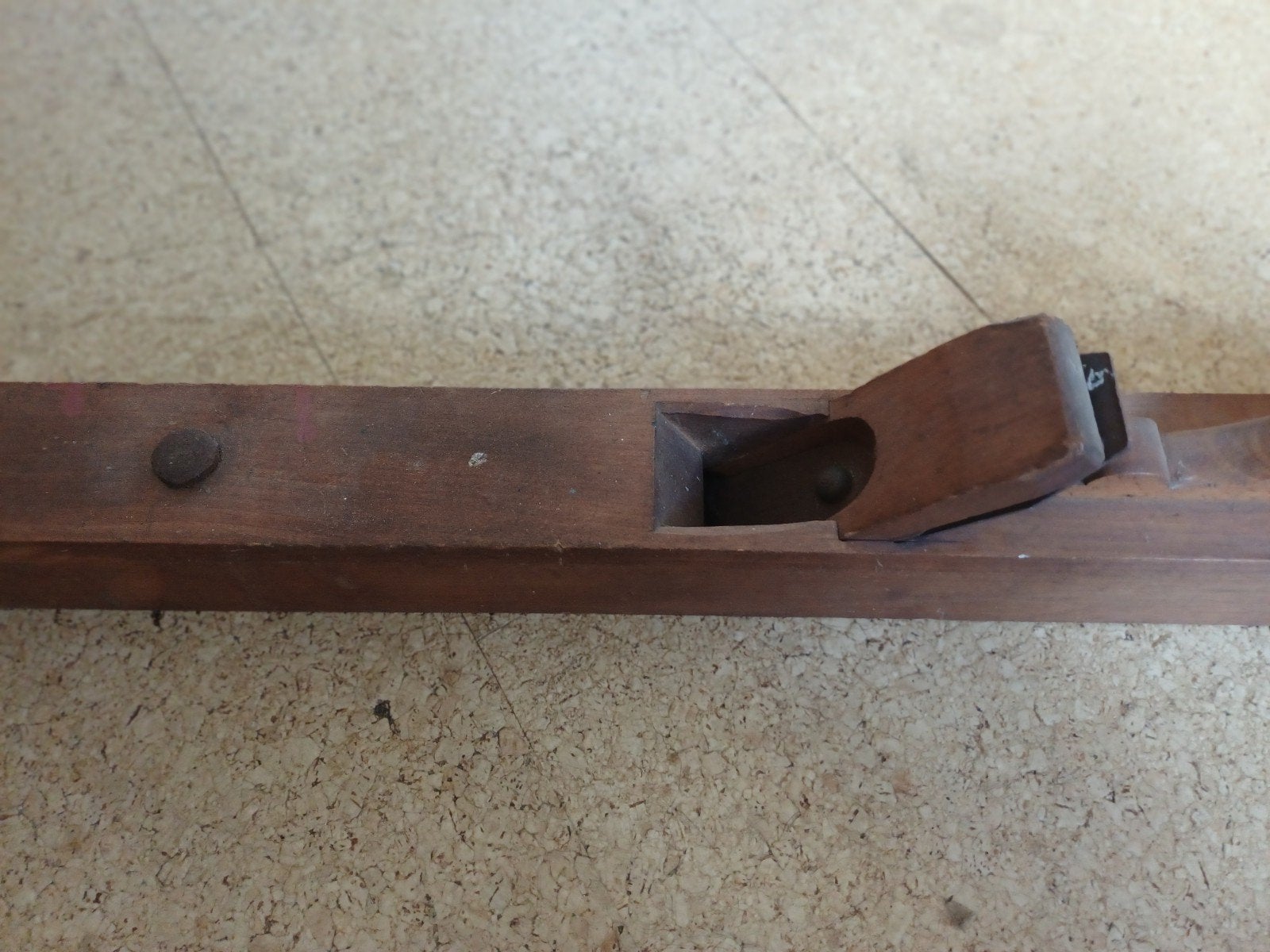 Oude houten schaaf - Antiek gereedschap, Ophalen of Verzenden