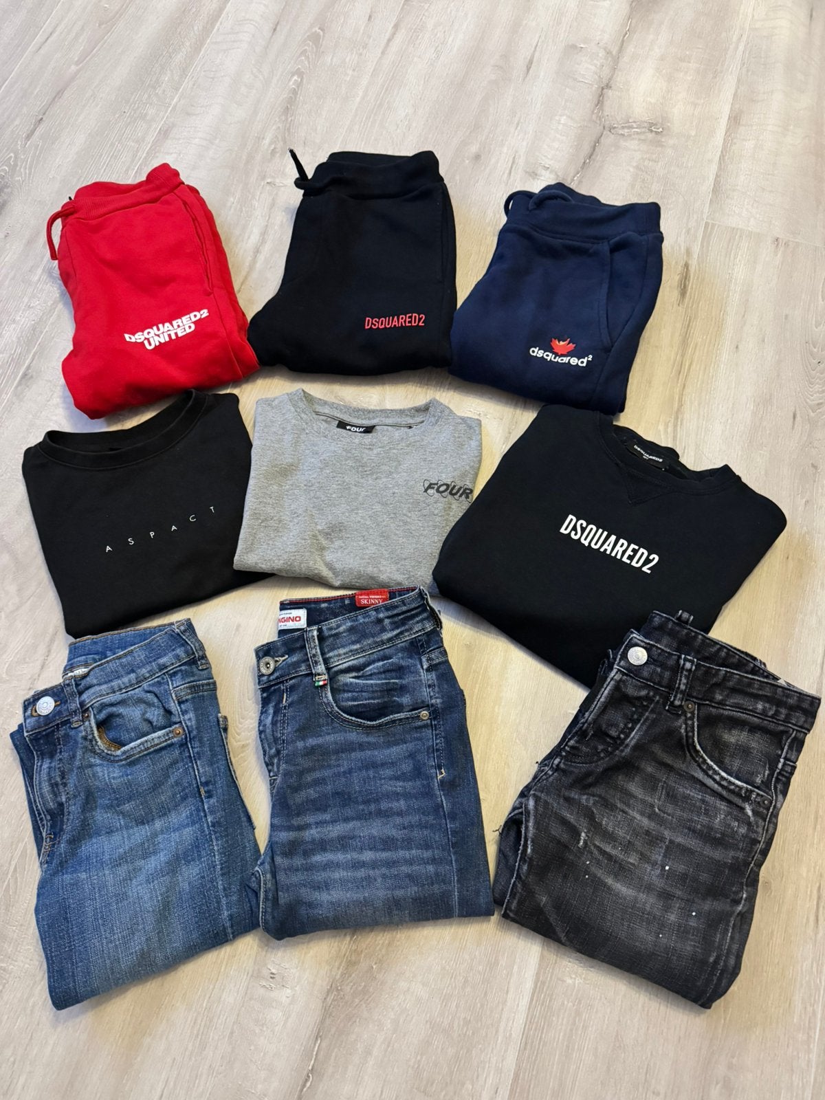Kledingpakket dsquared,four,zara,vingino,aspact, Ophalen of Verzenden, Zo goed als nieuw, Jongen, Overige typen