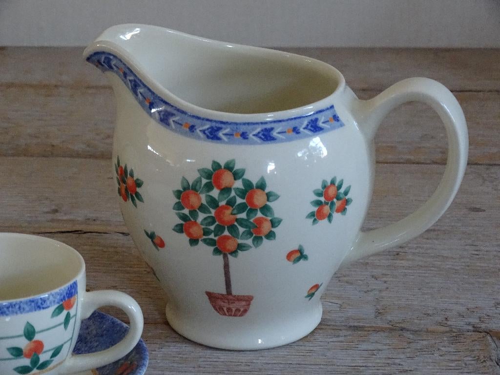 Servies, Wood & Sons, Sinaasappelboompje, z.g.a.n., Ophalen of Verzenden
