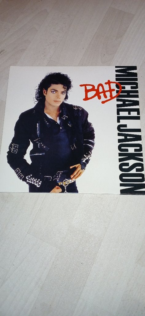 Michael Jacksons Bad op vinyl (LP), LP, Zo goed als nieuw, 12 inch, Synthpop