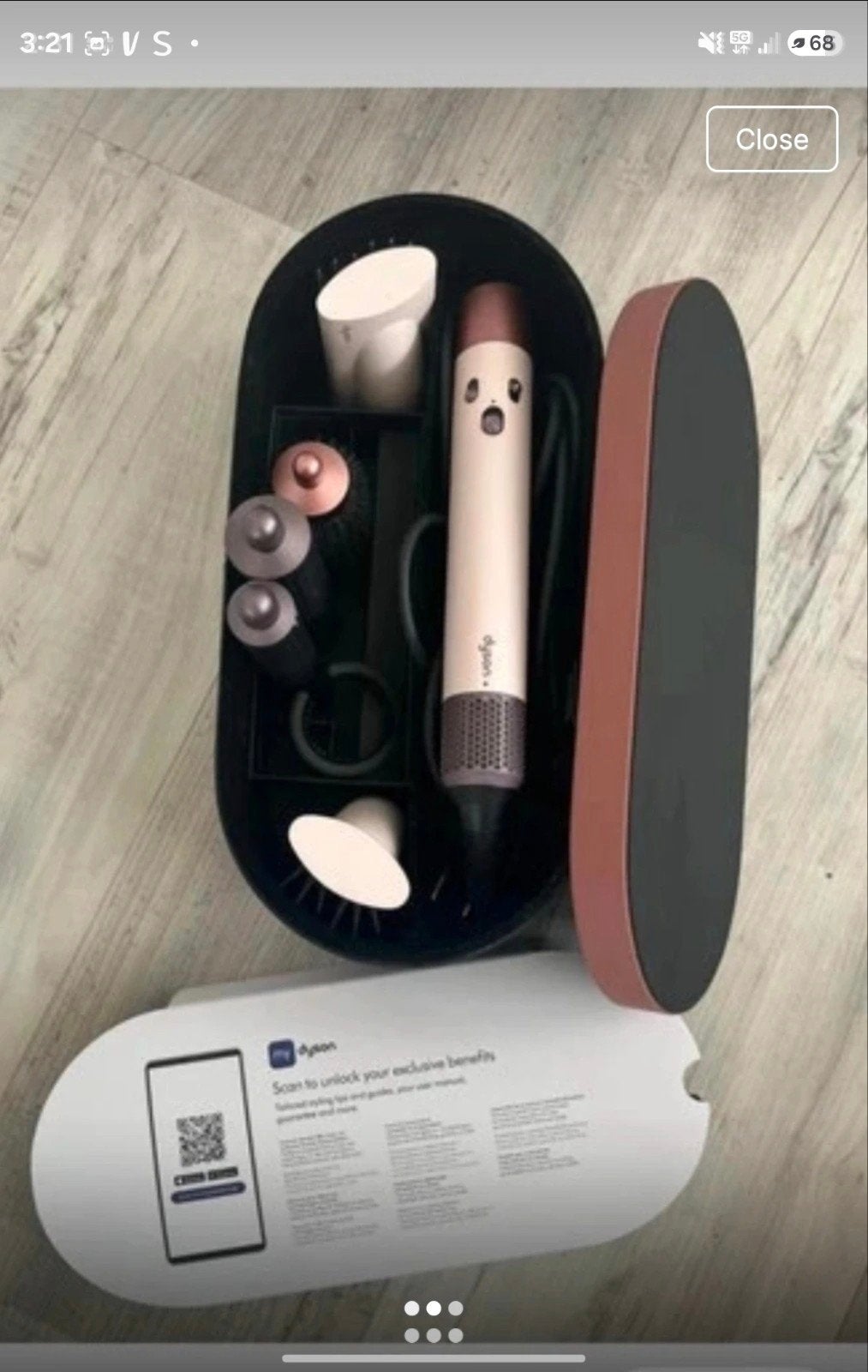 Dyson Airwrap Complete Long - defect, makkelijk te fixen, Ophalen of Verzenden, Niet werkend, Haarverzorging