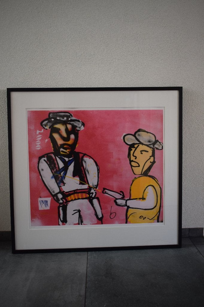 Herman Brood - Billy the Kid - Zeefdruk, Genummerd, Ophalen, Zeefdruk