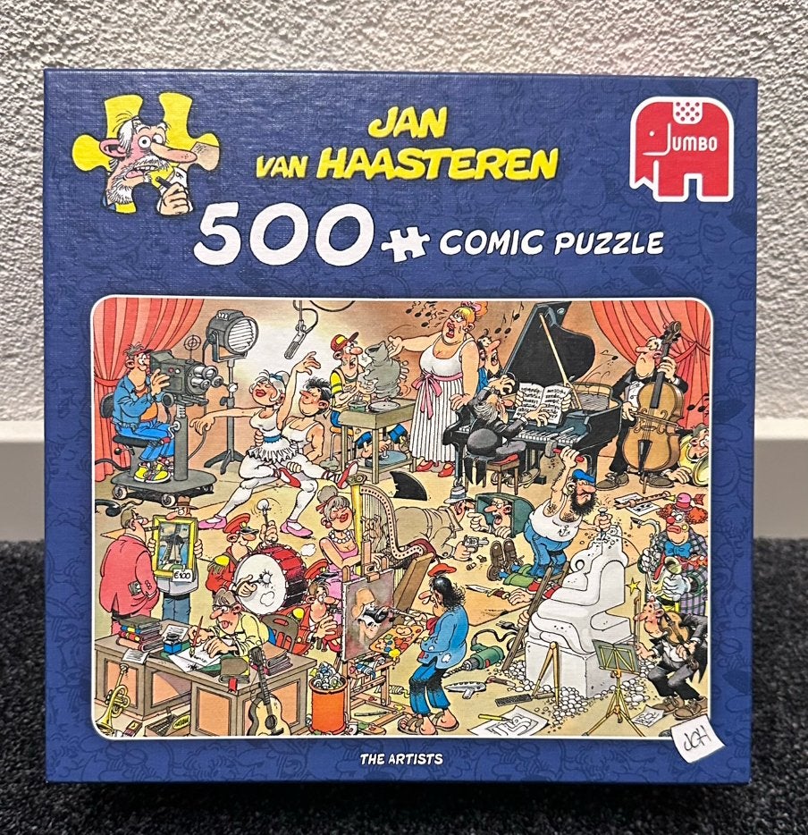 Jan van Haasteren puzzel THE ARTISTS 500 stukjes
