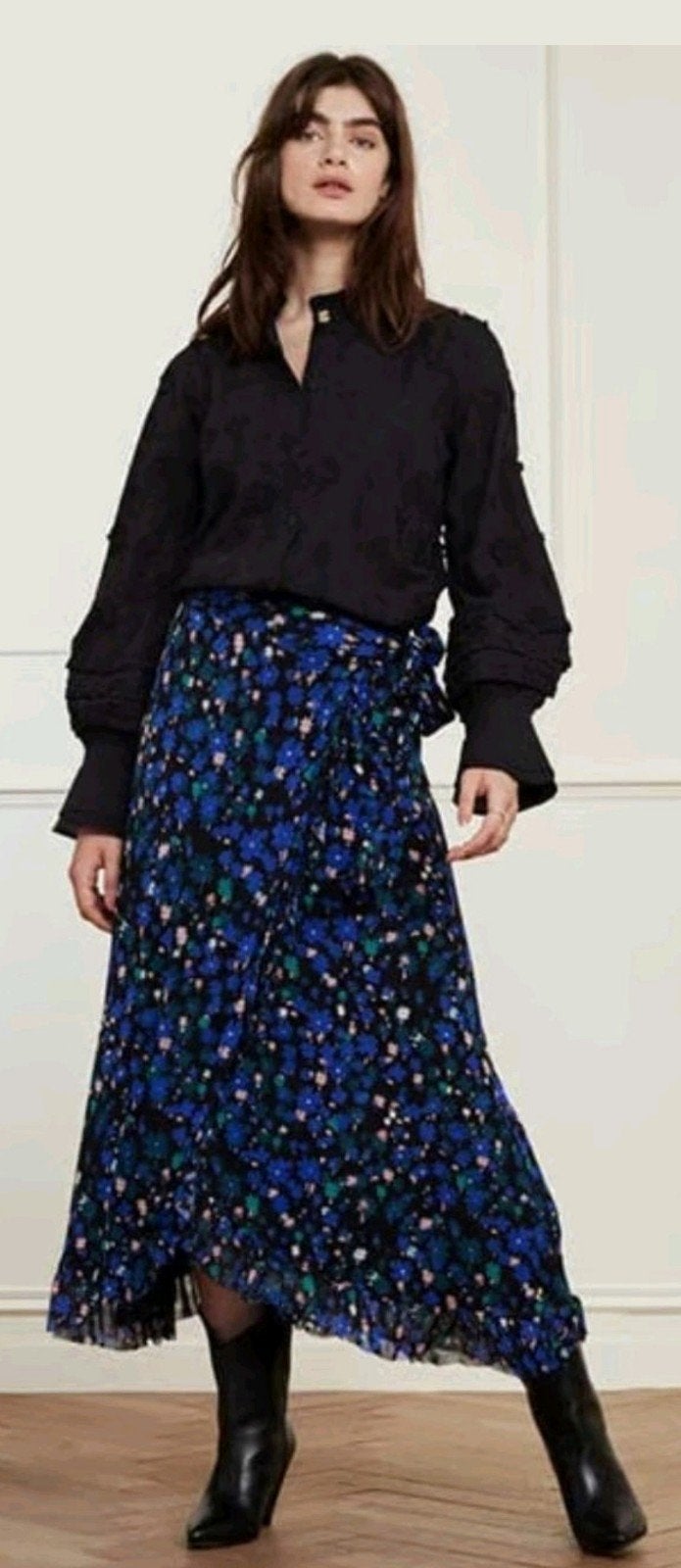 Fabienne Chapot Bobo Frill rok maat M *nieuw *, Maat 38/40 (M), Blauw, Nieuw, Ophalen of Verzenden