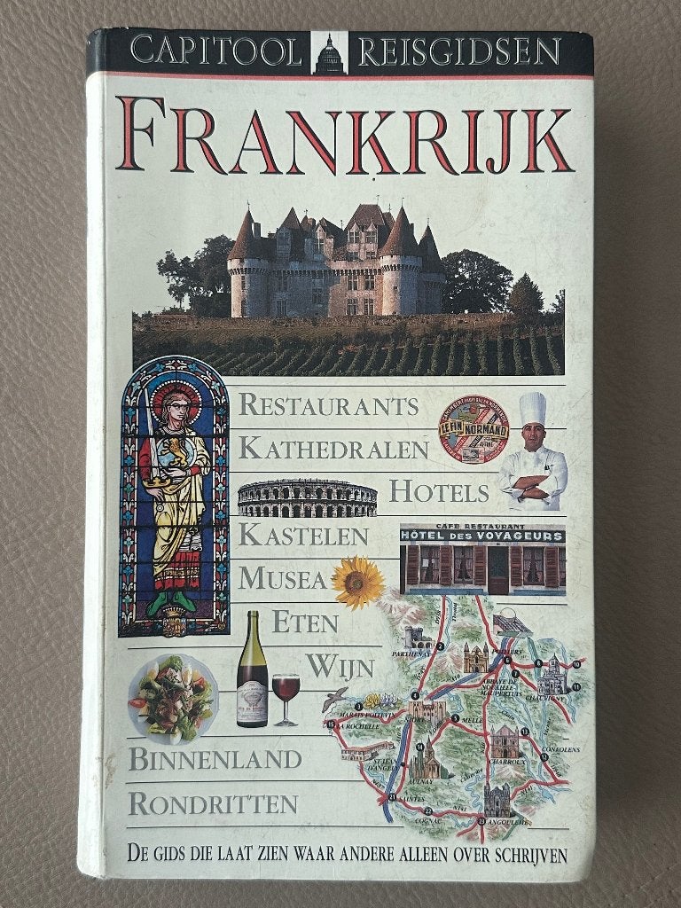 Frankrijk, Capitool reisgidsen, Capitool, Europa, Ophalen of Verzenden, Zo goed als nieuw