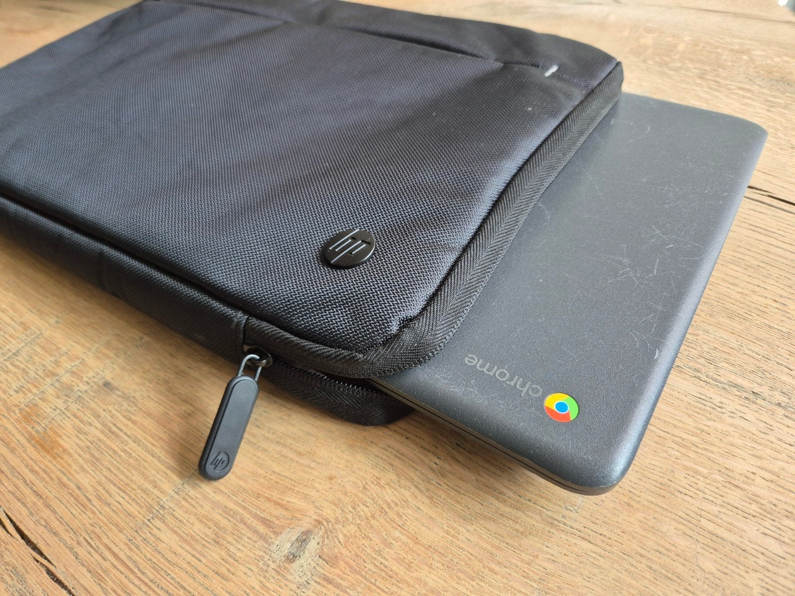 HP Laptophoes/Chromebook hoes - Zwart, HP, Ophalen of Verzenden, Zo goed als nieuw, 13 inch