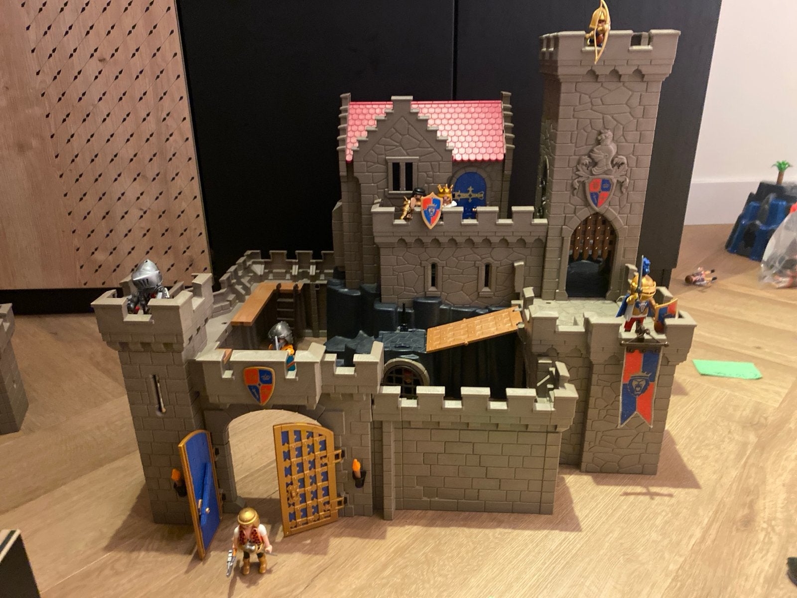 Playmobil Kasteel met ridders en kanonnen, Ophalen, Gebruikt, Complete set, Kasteel/Fort