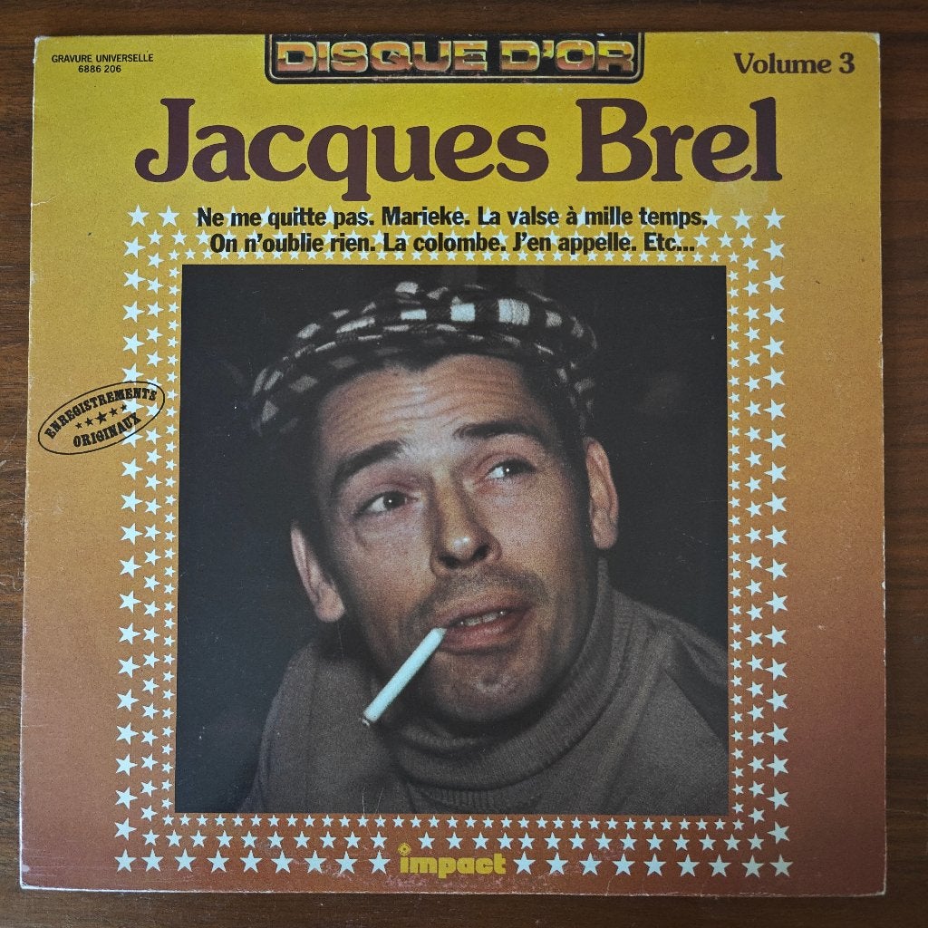 LP - Jacques Brel – Vol. 3, Ophalen of Verzenden, LP