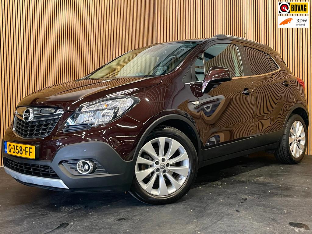 Opel Mokka 1.4 T Innovation|140 PK|AUTOMAAT|TREKHAAK|VOLLEDE, 15 km/l, Gebruikt, Bruin, Leder