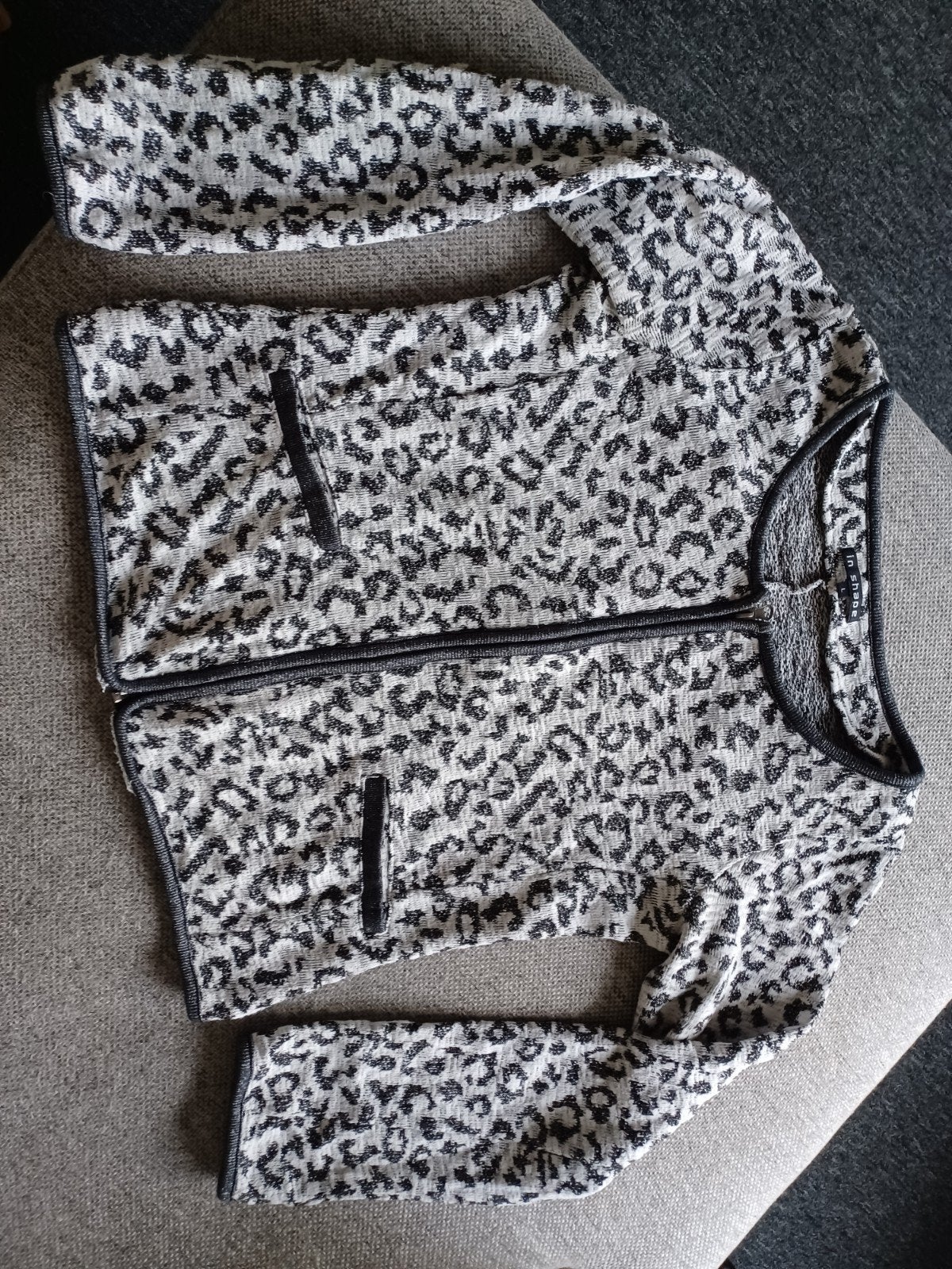 In Shape Vest Zwart Wit Glitter Panterprint Maat L, Meerkleurig, Maat 42/44 (L), Ophalen of Verzenden, Gedragen