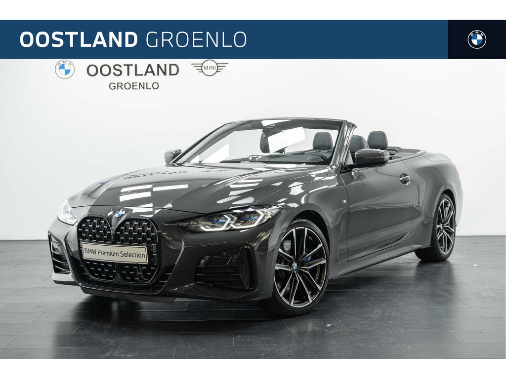 BMW 4 Serie Cabrio M440i Automaat / Laserlight / Harman Kard, Auto's, BMW, Bedrijf, Te koop, 4-Serie, Airconditioning, Alarm, Automatische klimaatregeling