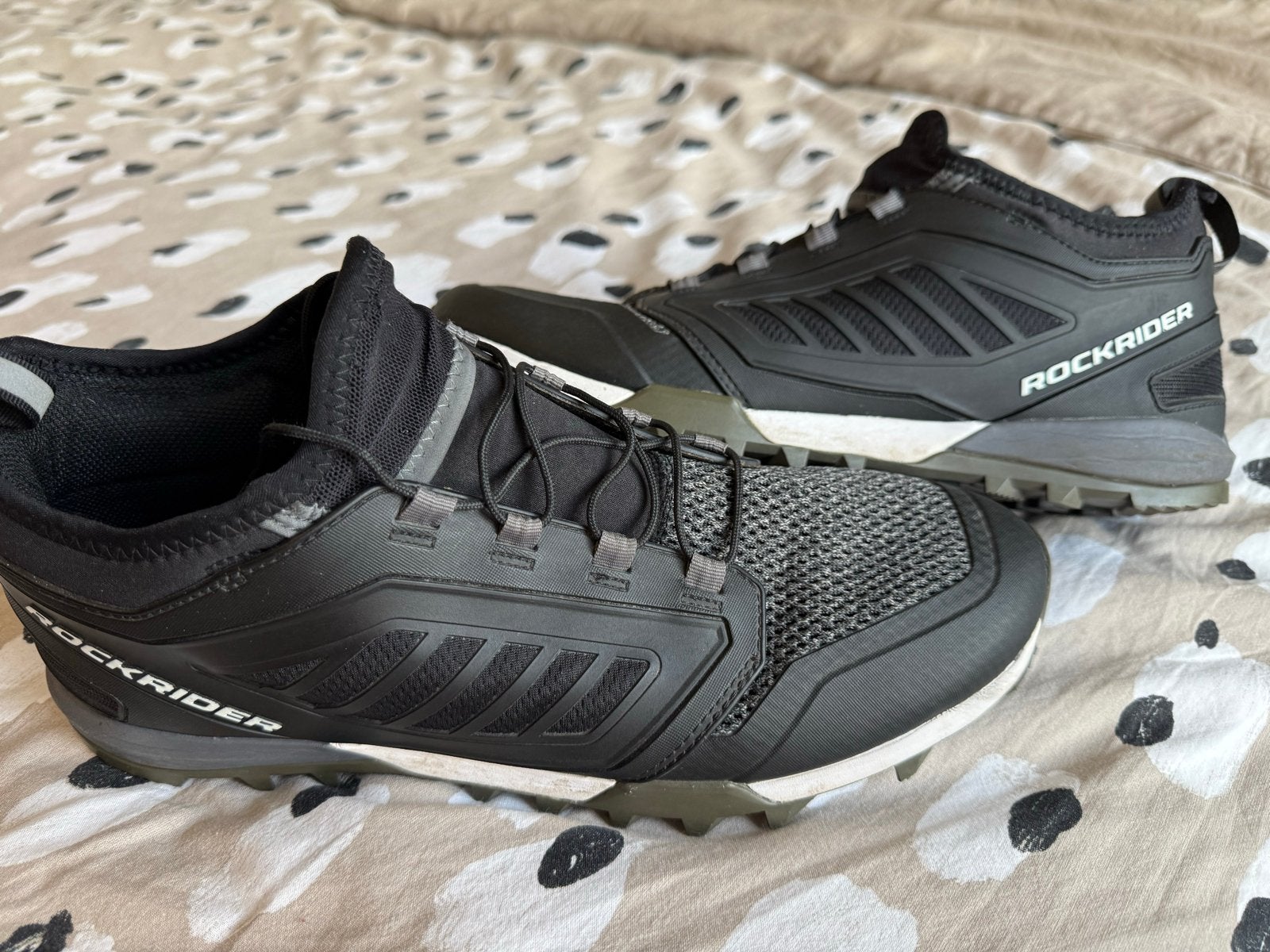 Rockrider MTB-schoenen EXPL 100 Zwart - Maat 45, Heren, Schoenen, Overige maten, Ophalen of Verzenden