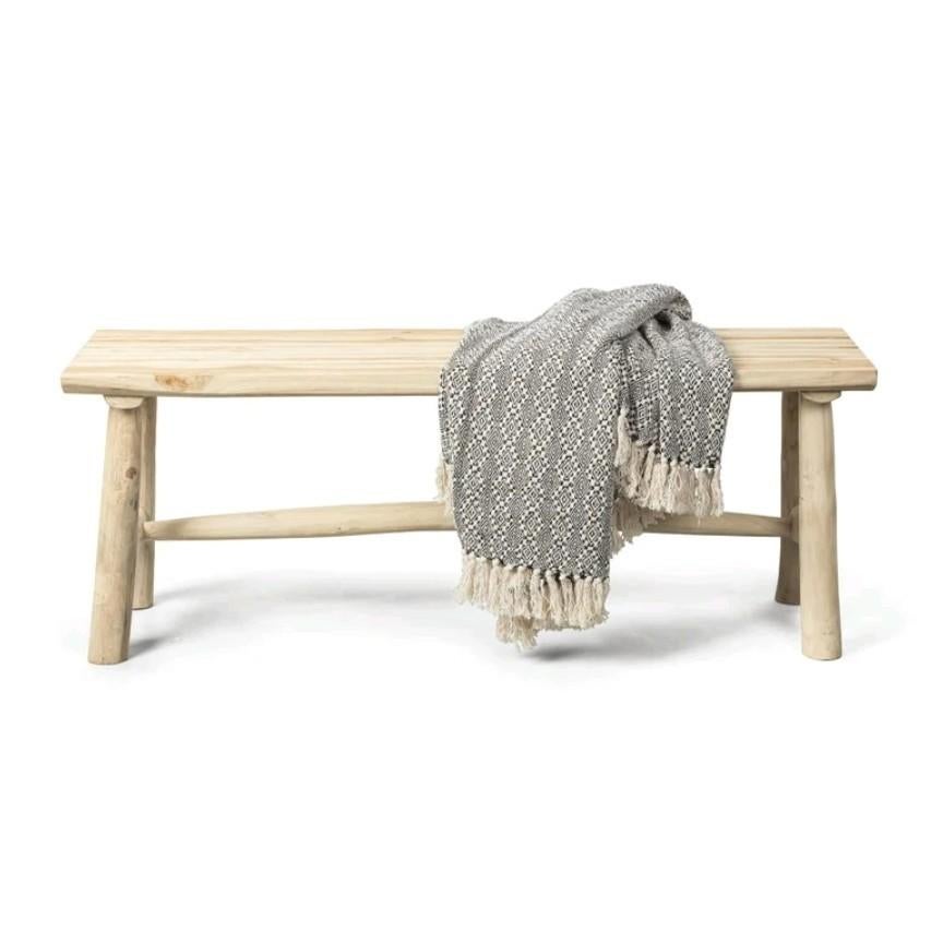 Bankje teak Xenos, Huis en Inrichting, Woonaccessoires | Overige, Ophalen