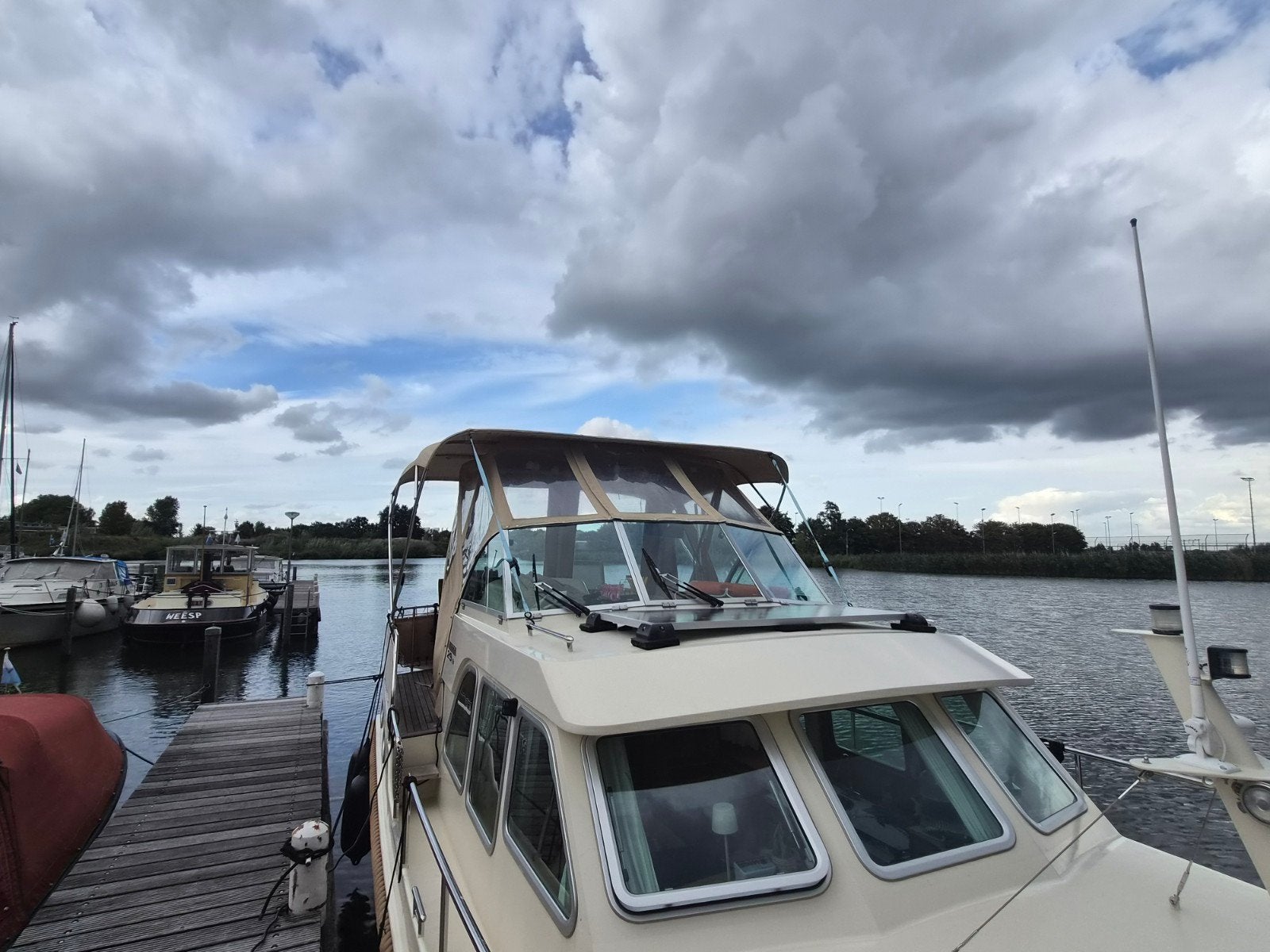 dichte boottent voor motorboot Linssen 29.9, Ophalen, Gebruikt