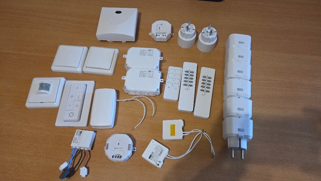 Grote set schakelaars/dimmers klikaanklikuit, Ophalen of Verzenden, Gebruikt, Overige merken, Overige typen